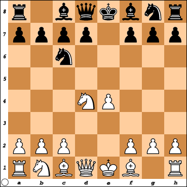 A possible wide open game in playing chess