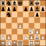 Neo-Gruenfeld, 6.cd Nxd5, 7.O-O Nb6 diagram