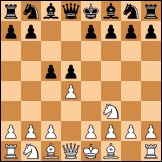 Queen's pawn game, Krause variation diagram
