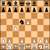 Alekhine's defense diagram