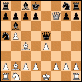 Evans gambit declined, Hicken variation diagram