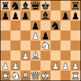 Ponziani counter-gambit, Cordel variation diagram